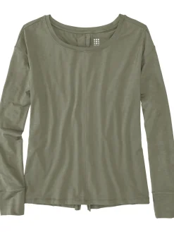 Women Title Nine Long Sleeve Tops>Phoenix Pleat Back Long Sleeve Top