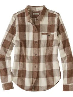 Women Title Nine Long Sleeve Tops>Plaiditude Heavyweight Flannel Shirt