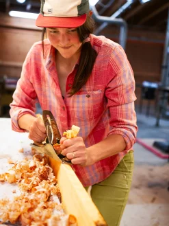 Women Title Nine Long Sleeve Tops>Plaiditude Heavyweight Flannel Shirt
