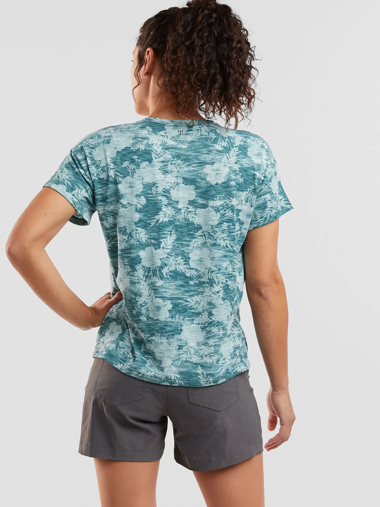 Women Title Nine Short Sleeve Tops>Ravine Tee - Hana