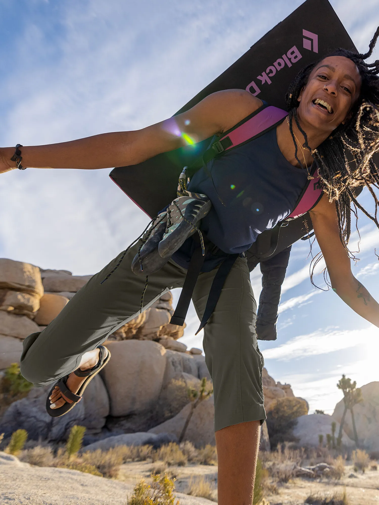 Women Title Nine Upf Clothing>Recycled Clamber 2.0 Capris