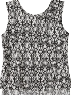 Women Title Nine Upf Clothing>Round Trip Pocket Tank Top - Turkish Delight