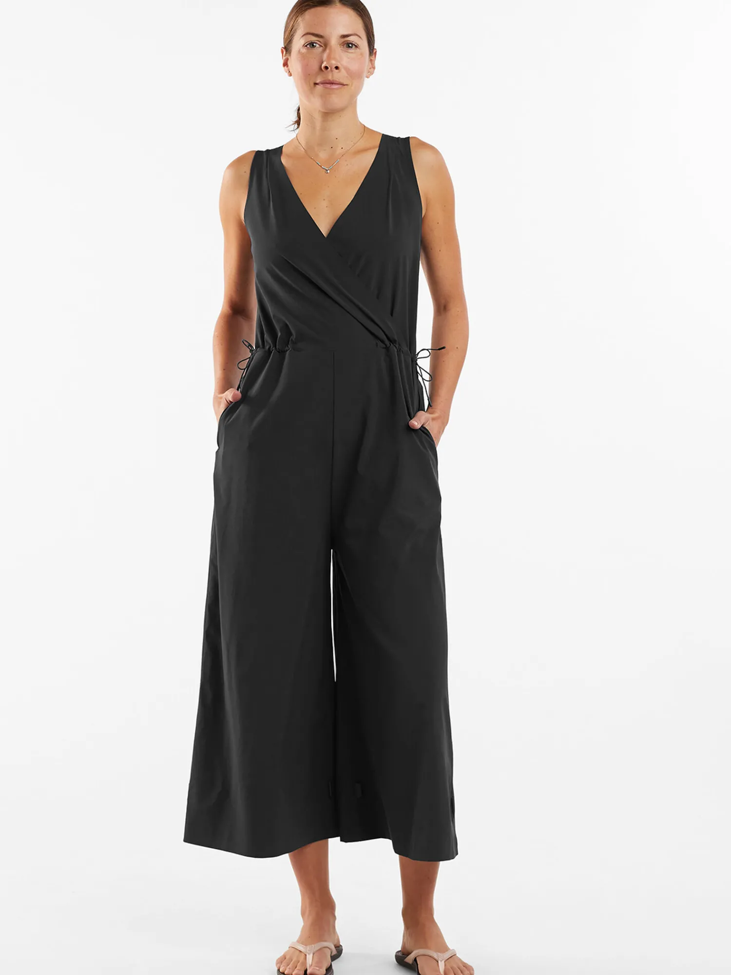 Women Title Nine Swim Cover Ups>Round Trip Sleeveless Jumpsuit