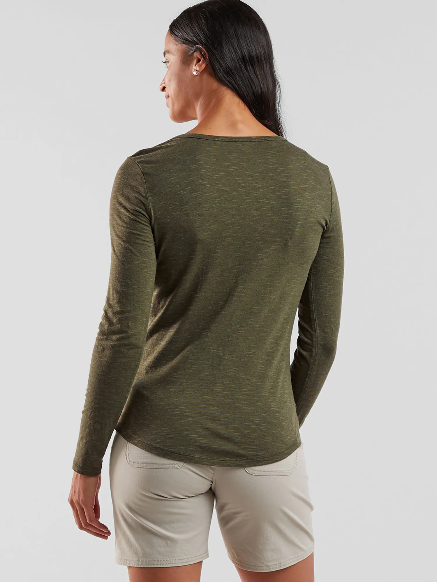 Women Title Nine Long Sleeve Tops>Samba V Neck Long Sleeve