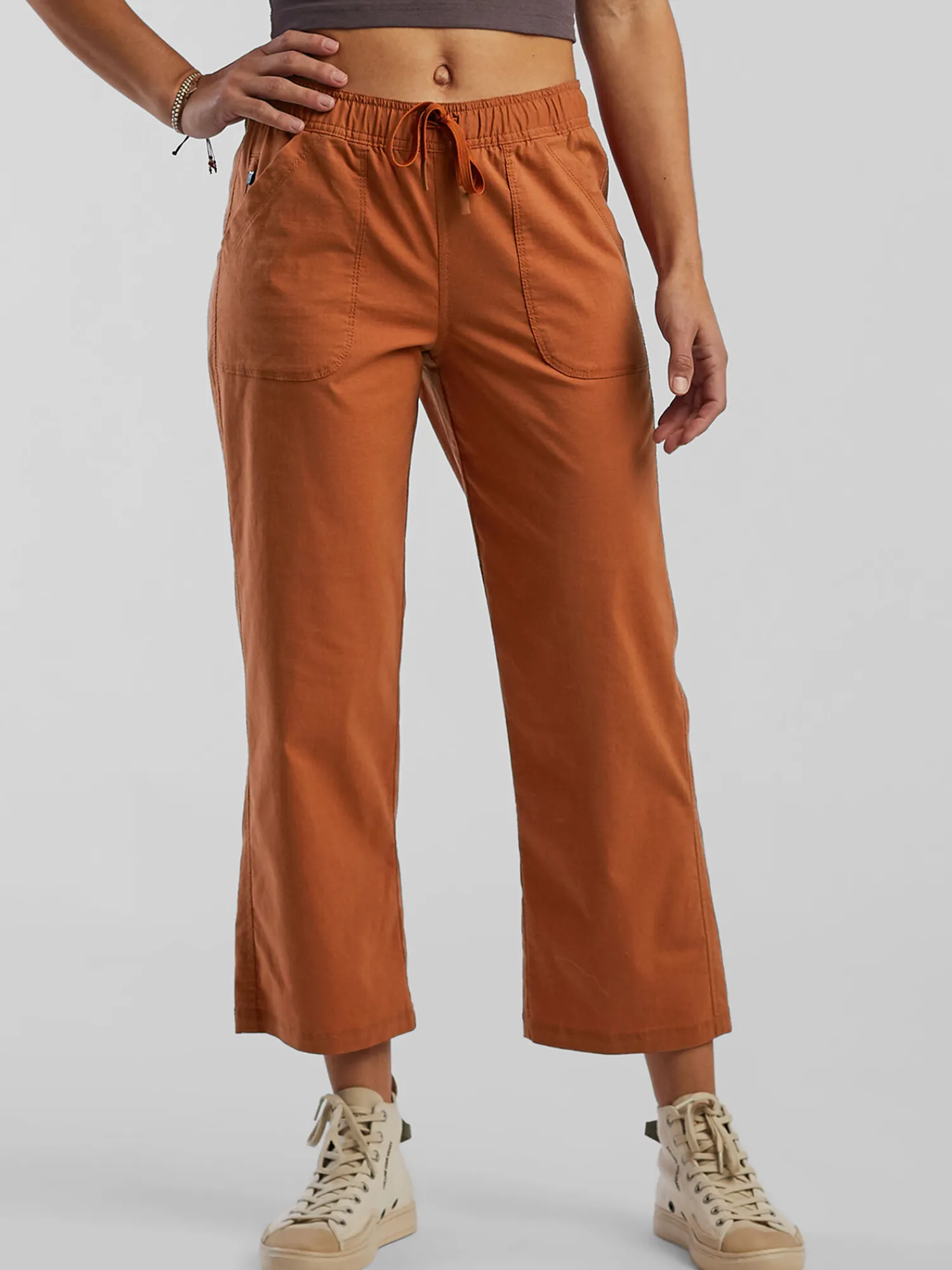 Women Title Nine Bottoms Finder>Scout Ripstop Ankle Pants