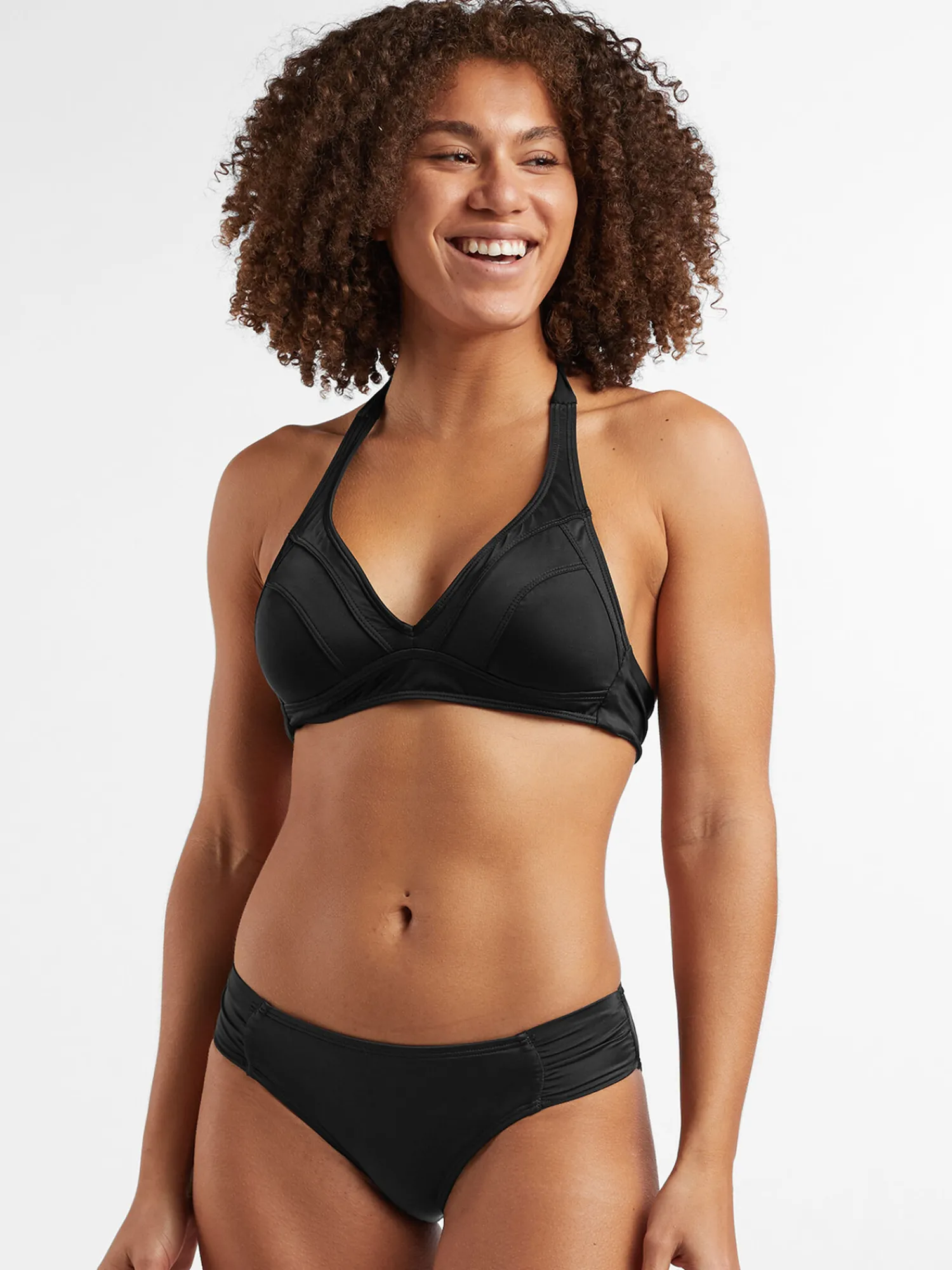 Women Title Nine Bikini Tops>Set It And Forget It Halter Bikini Top