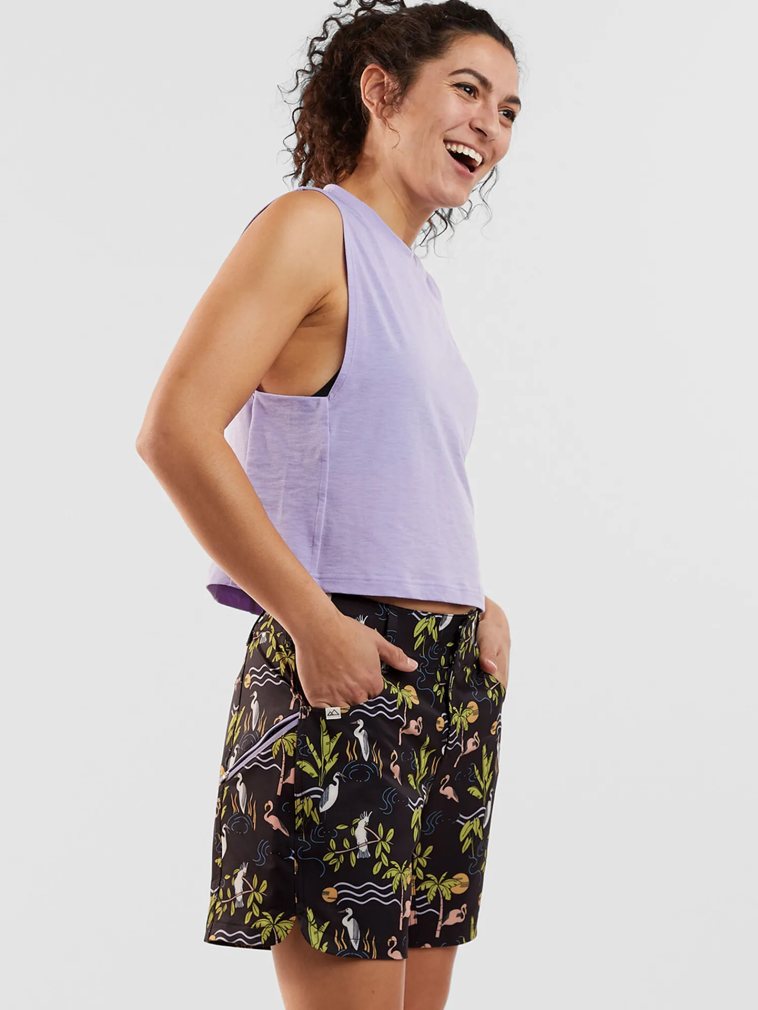Women Title Nine Upf Clothing>Shralp Cropped Tank Top