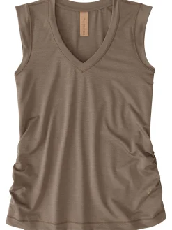 Women Title Nine Upf Clothing>Solar Flair V Neck Tank Top