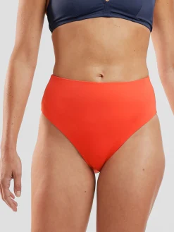 Women Title Nine Bikini Bottoms>Streamline High Waisted Bikini Bottom - Solid