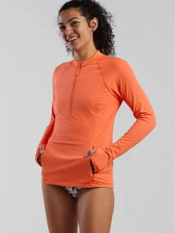 Women Title Nine Rash Guards, Sun Shirts & Swim Shirts><noscript><img width=