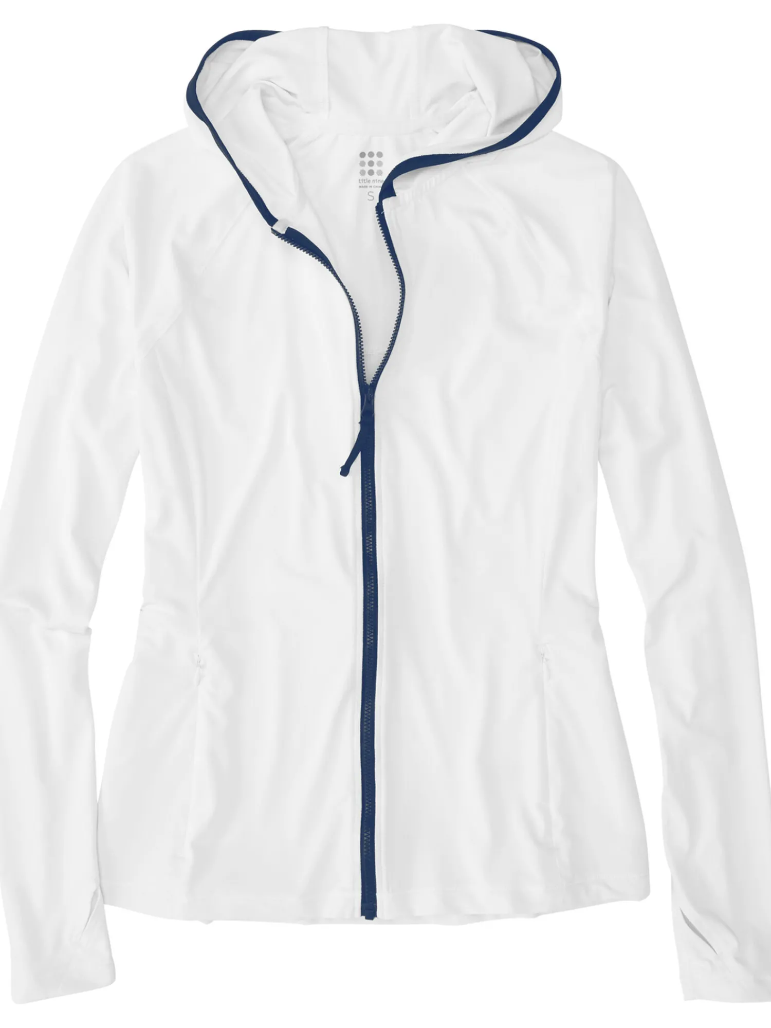 Women Title Nine Swim Cover Ups>Sunbuster Full Zip Hoodie - Solid