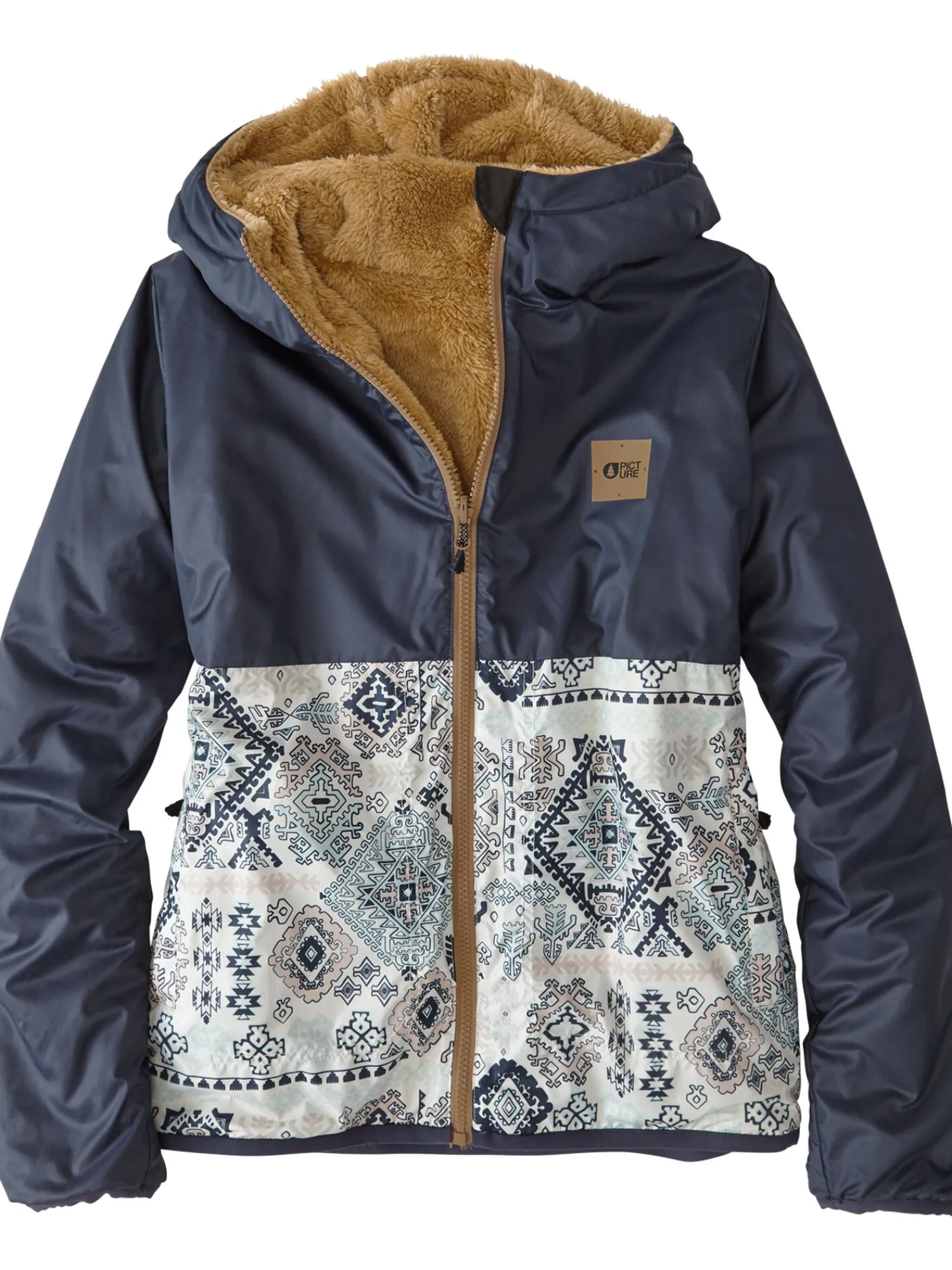 Women Title Nine Jackets>Switcheroo Reversible Fleece Jacket