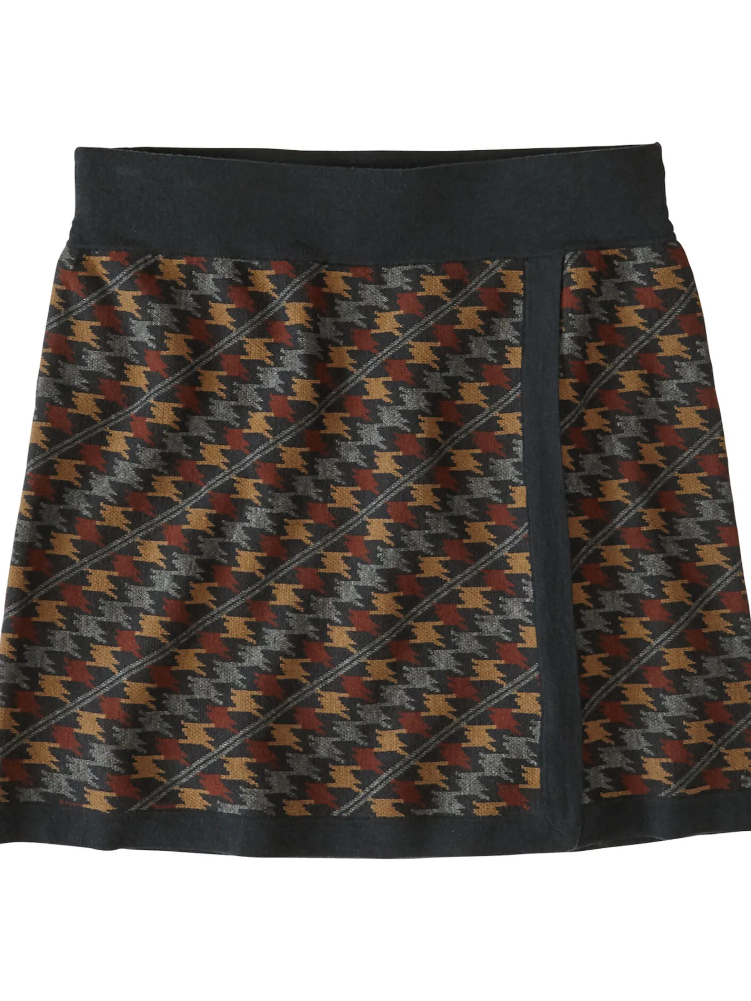 Women Title Nine Skirts>That's A Wrap Skirt - Houndstooth