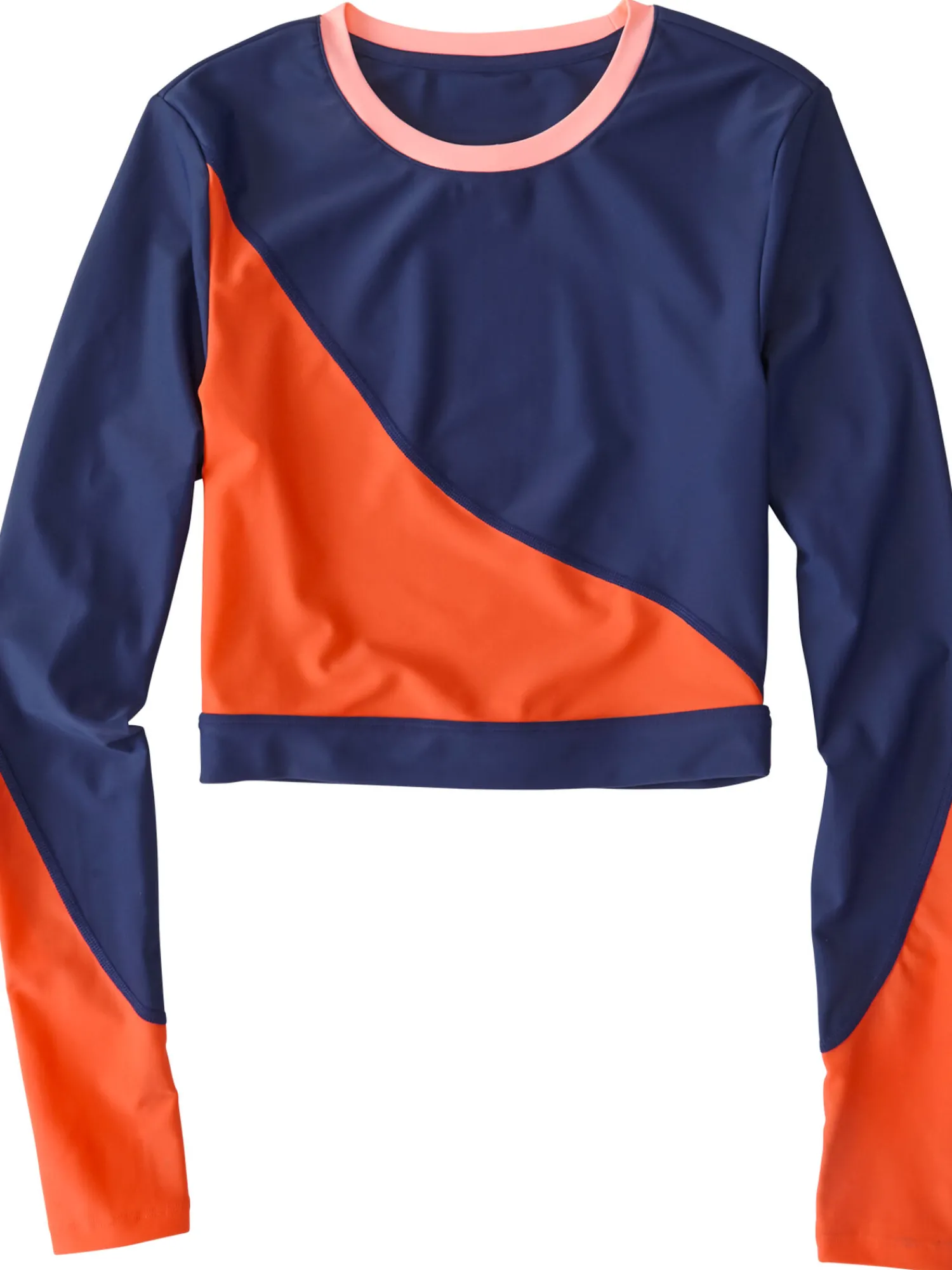 Women Title Nine Rash Guards, Sun Shirts & Swim Shirts>Tideturn Cropped Rash Guard