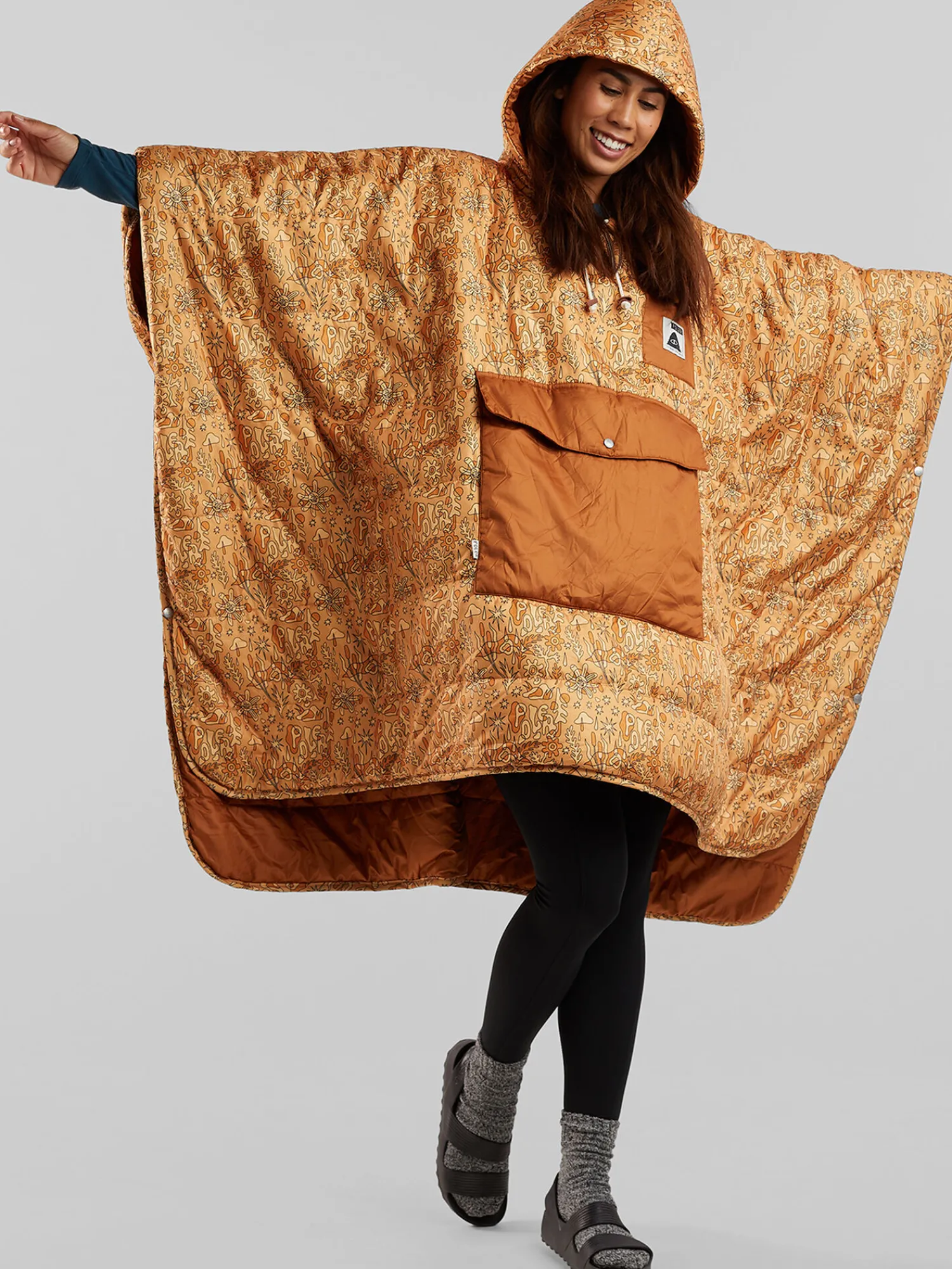 Women Title Nine Packs, Bags & Gear>Twin Flames Camp Poncho