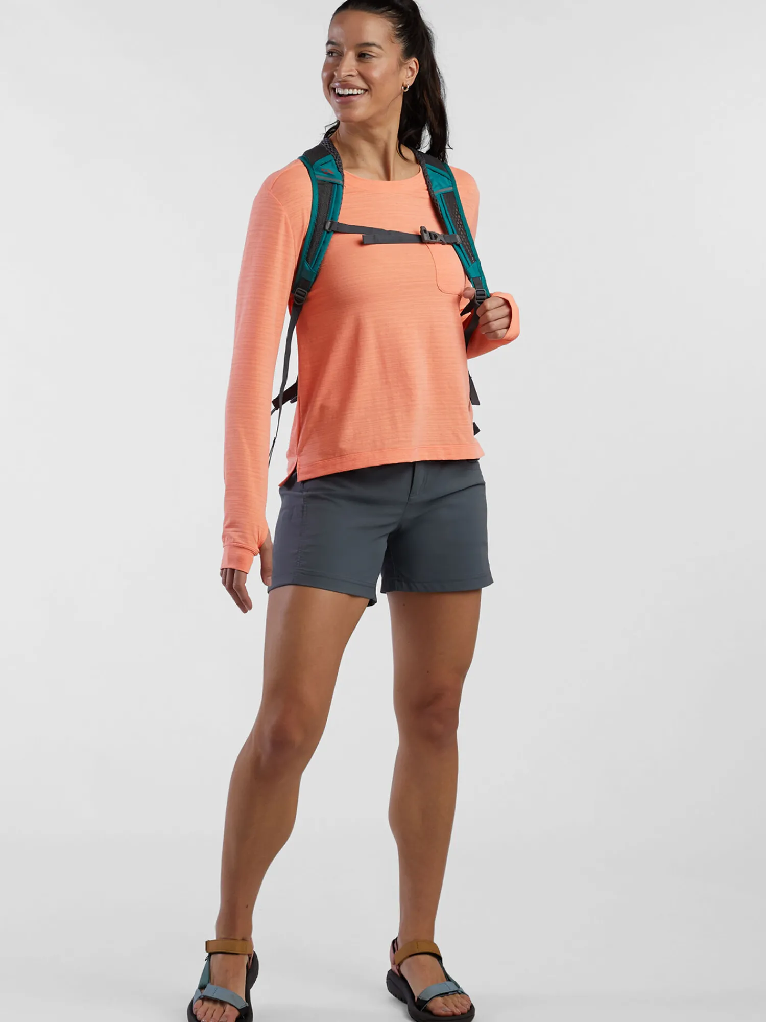 Women Title Nine Swim Cover Ups>Upland Long Sleeve Sun Shirt