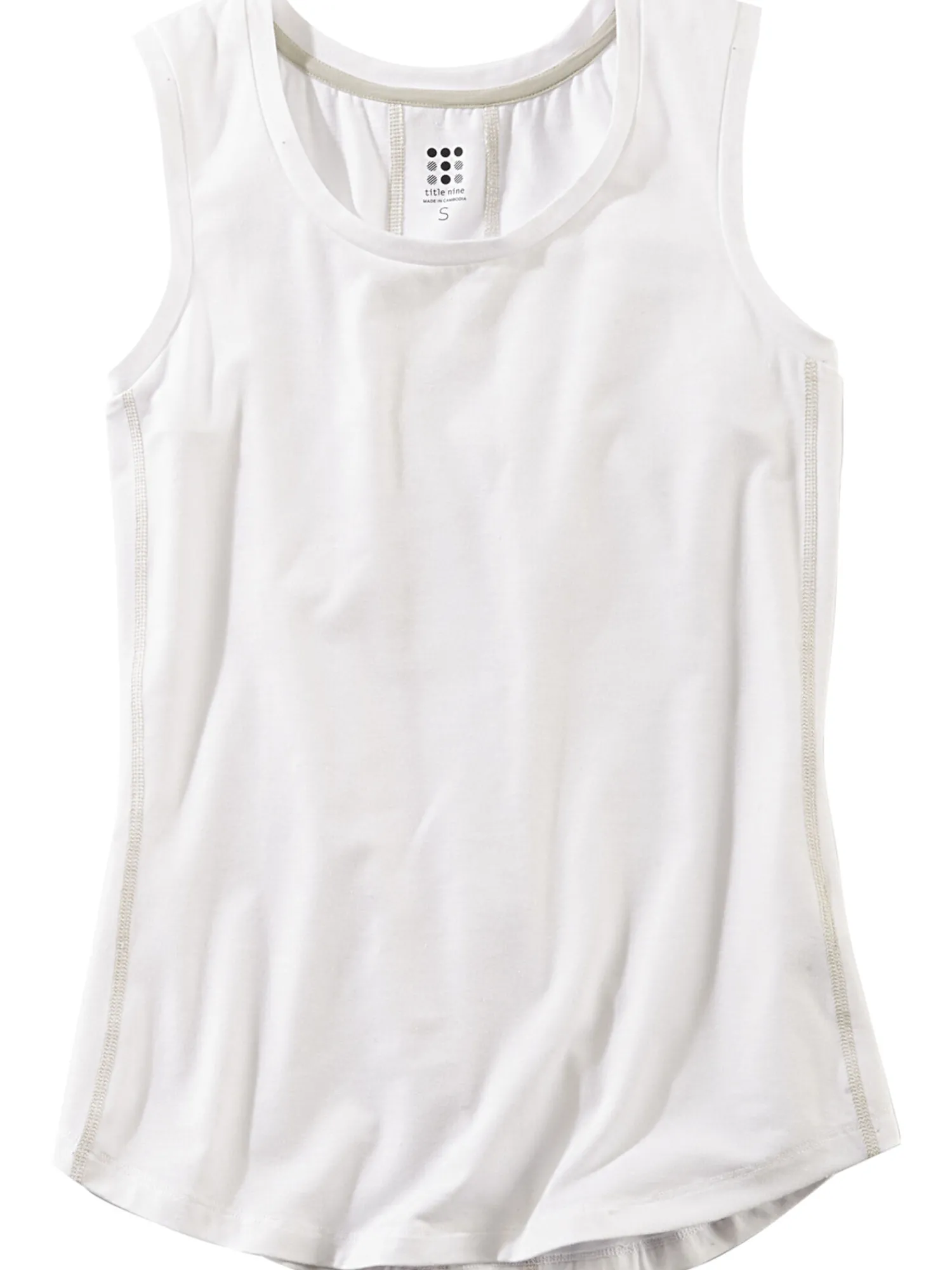 Women Title Nine Tank Tops>Vibe Tank Top - Solid