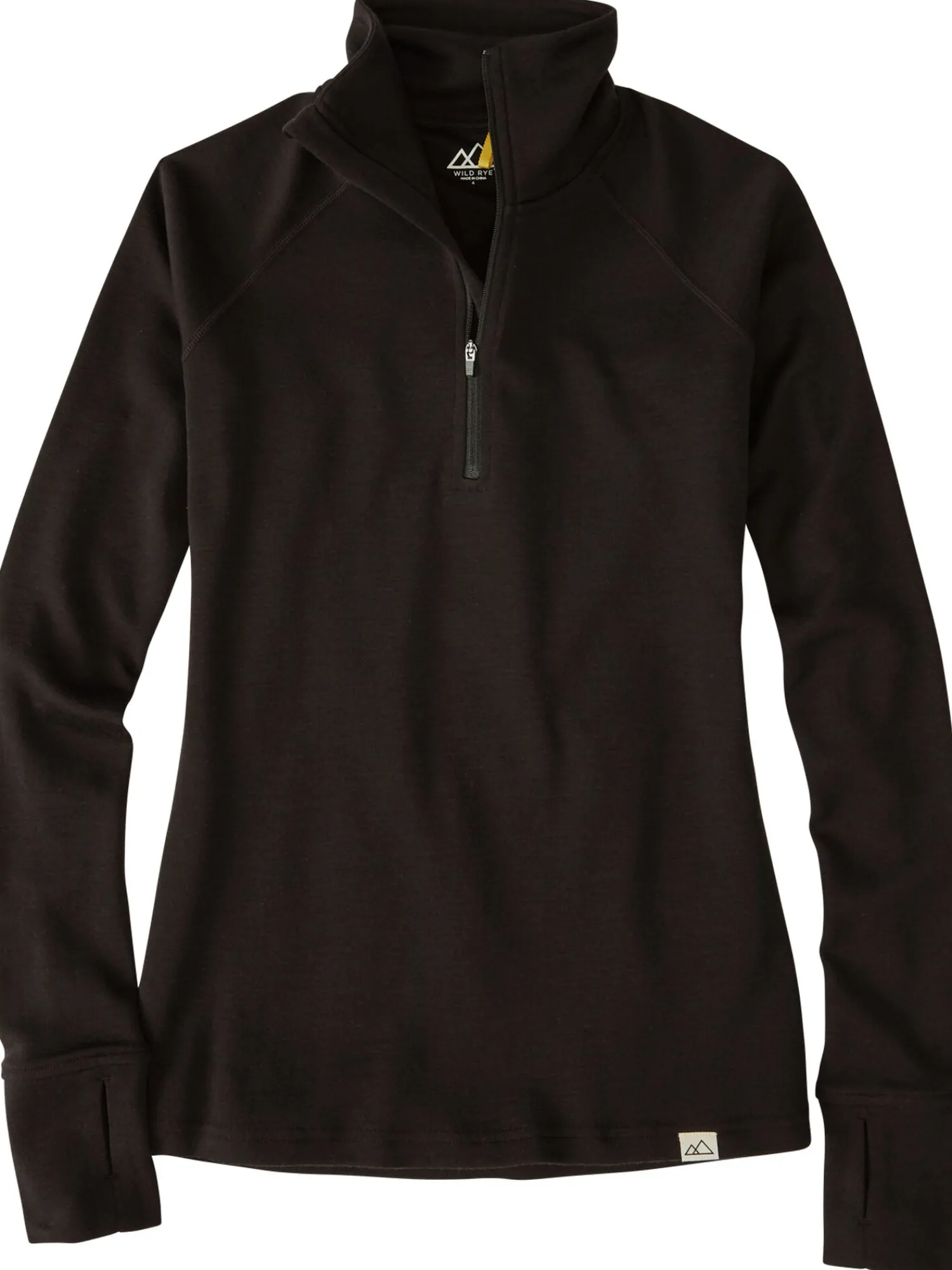 Women Title Nine Long Sleeve Tops>What The Bluff 1/2 Zip Long Sleeve Top