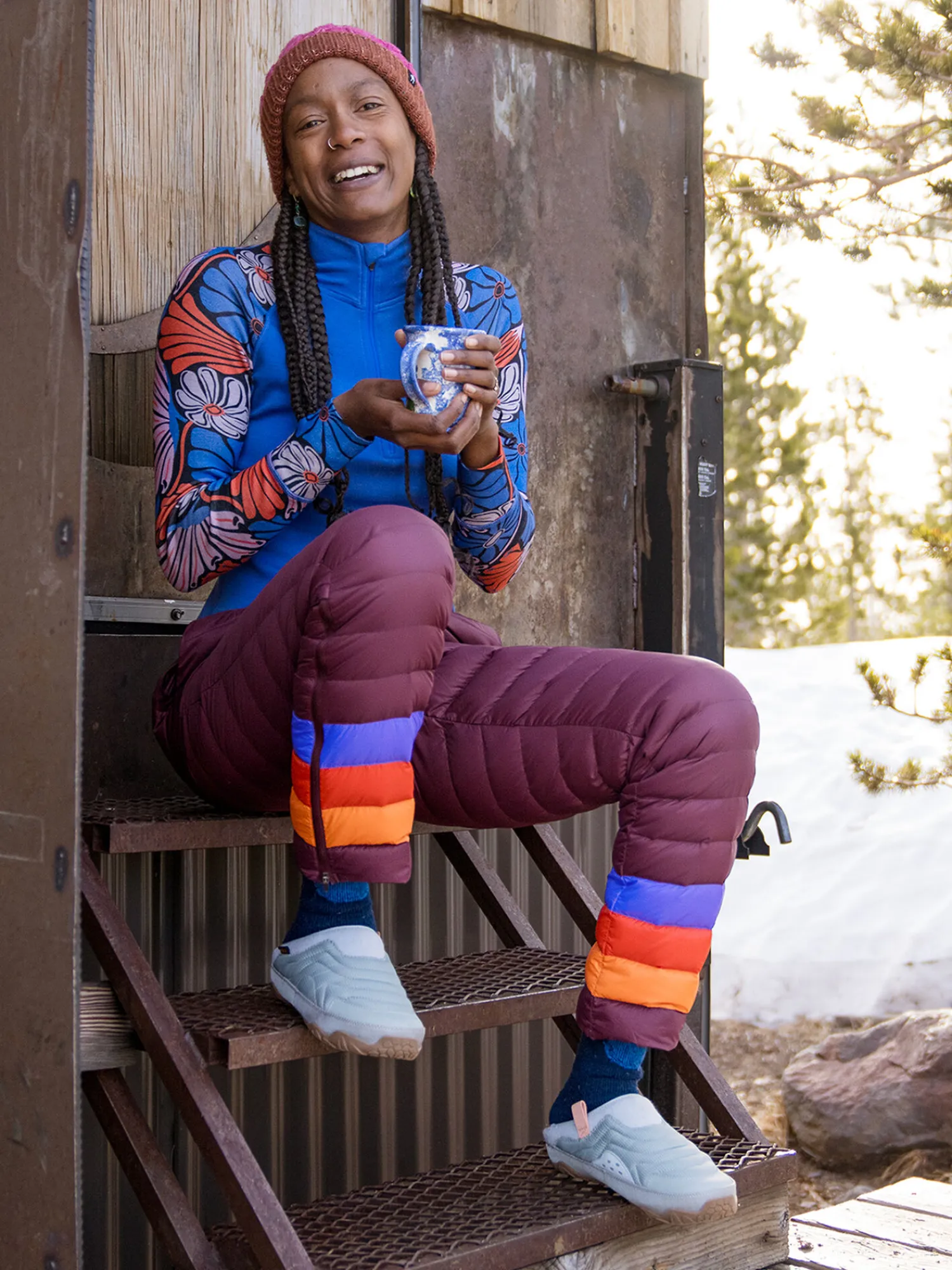 Women Title Nine Long Sleeve Tops>What The Bluff 1/2 Zip Long Sleeve Top