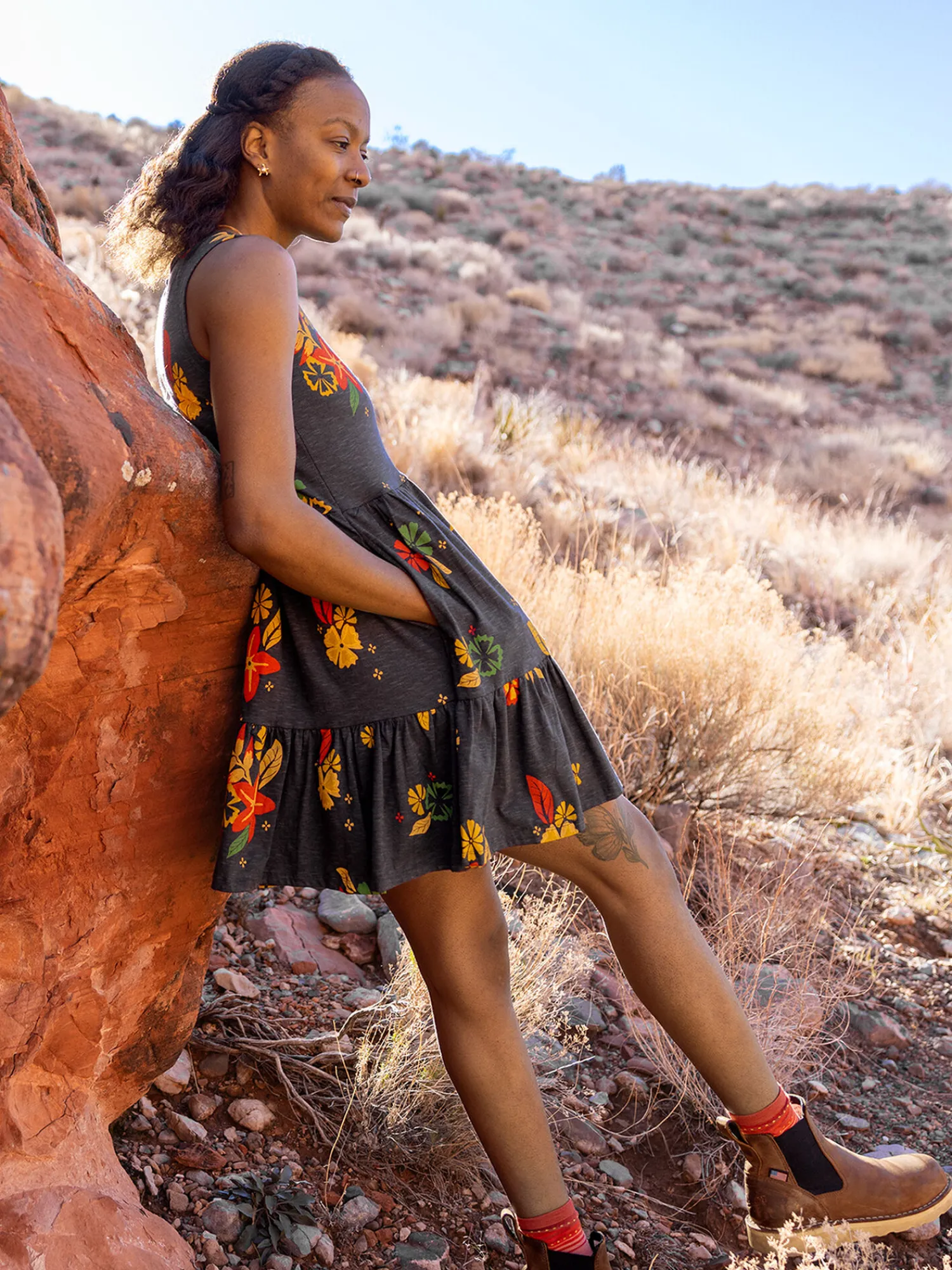 Women Title Nine Dresses>Whirlwind Tiered Dress