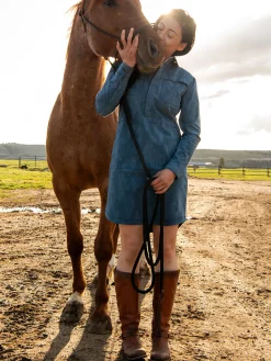 Women Title Nine Dresses>Wren Utility Shirt Dress - Miku